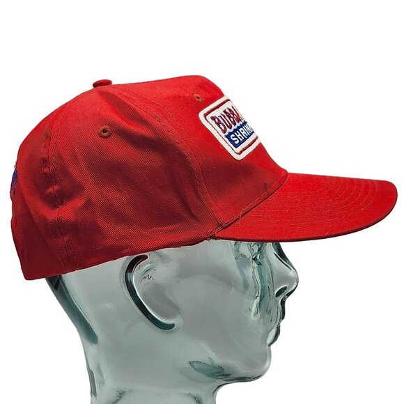 Vintage Bubba Gump Shrimp Company Forrest Red Logo Embroidered Snapback Hat - Picture 8 of 11